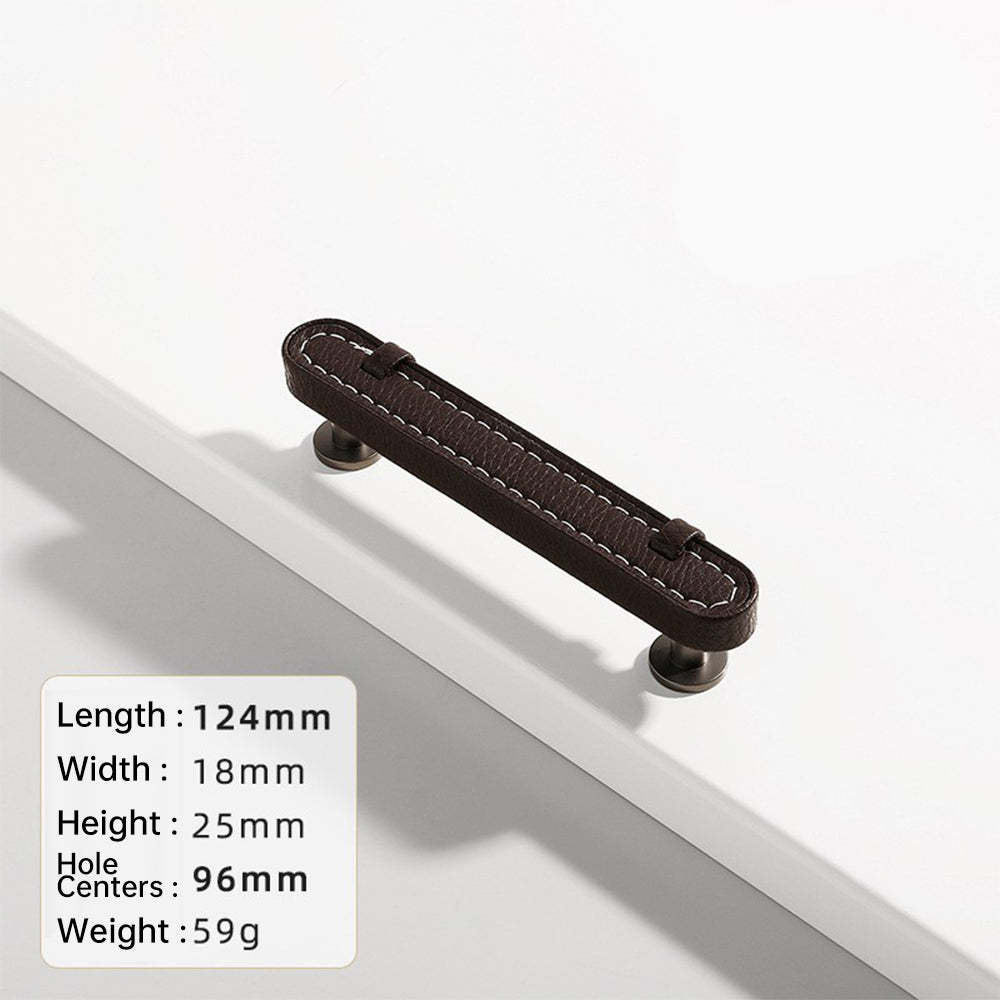 Modern Leather Kitchen Cabinet Handles -Homdiy