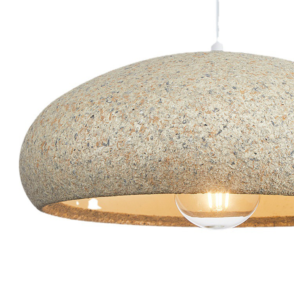Creatieve Kom Vormige Star Dot Geel Wabi Sabi Pendant Light -Homdiy
