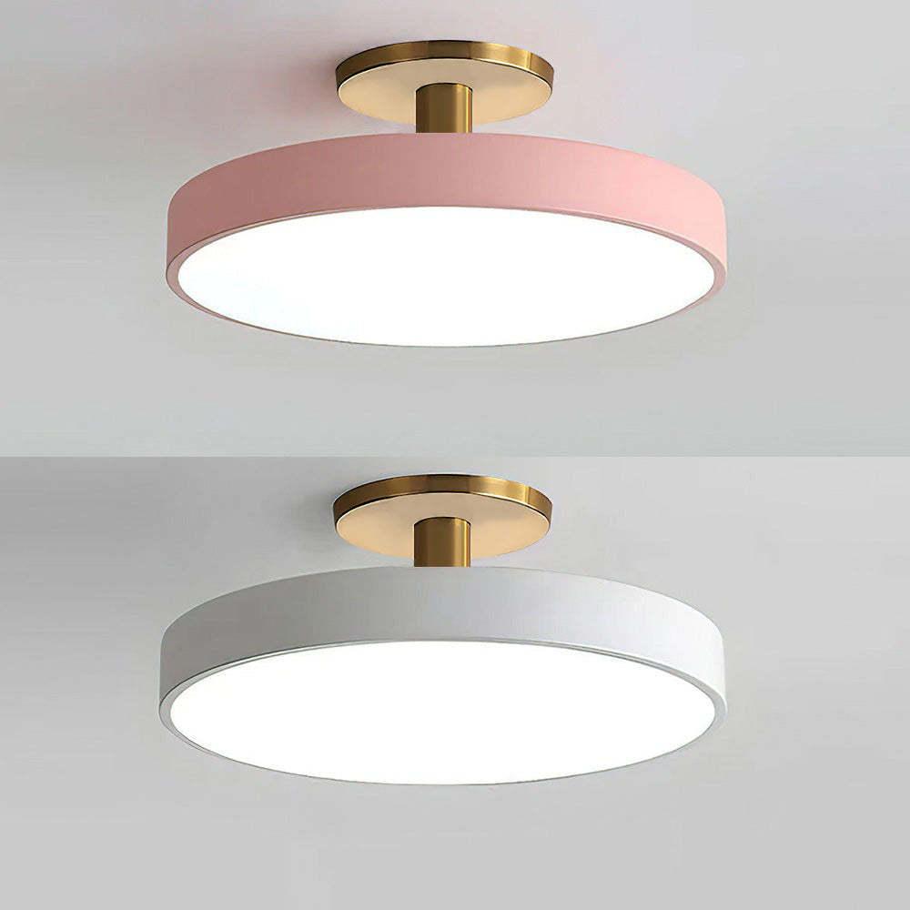 Simple Eco-Friendly Round LED Ceiling Light -Homdiy