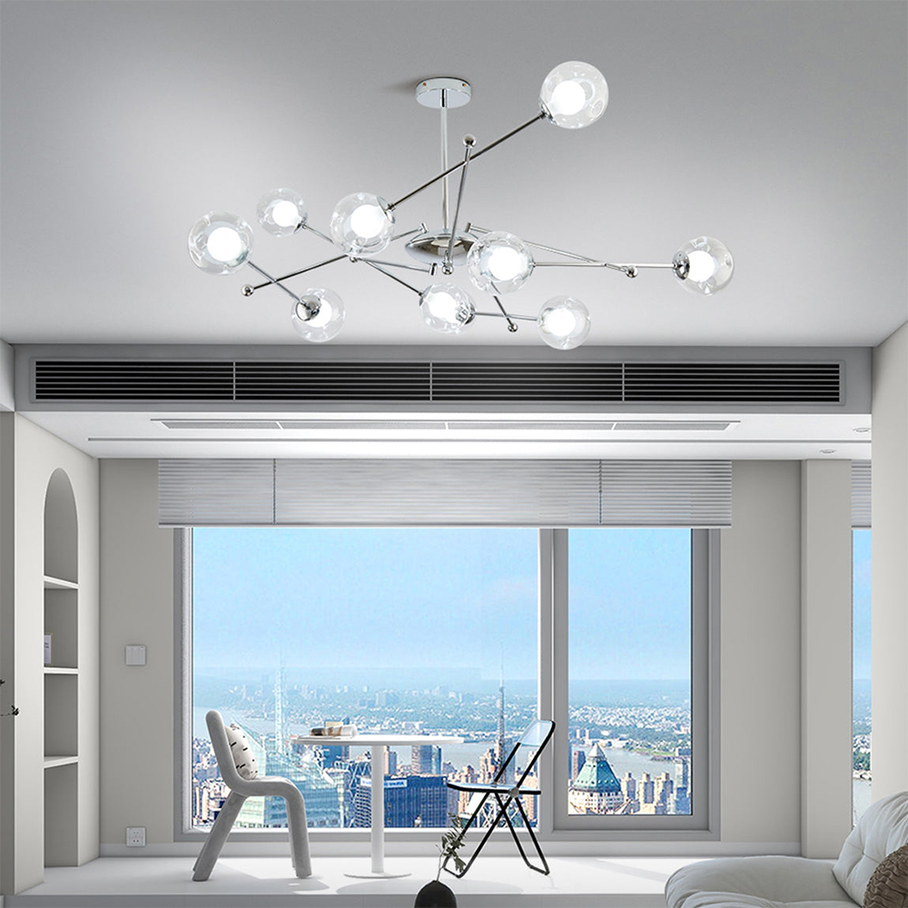 Nordic Bauhaus Sputnik Chandelier -Homdiy