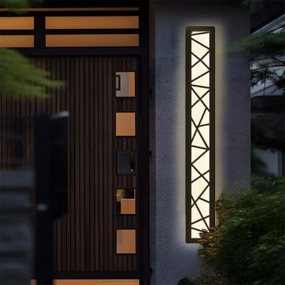 Art Decor Outdoor Waterproof LED Wall Light Sconce IP65
