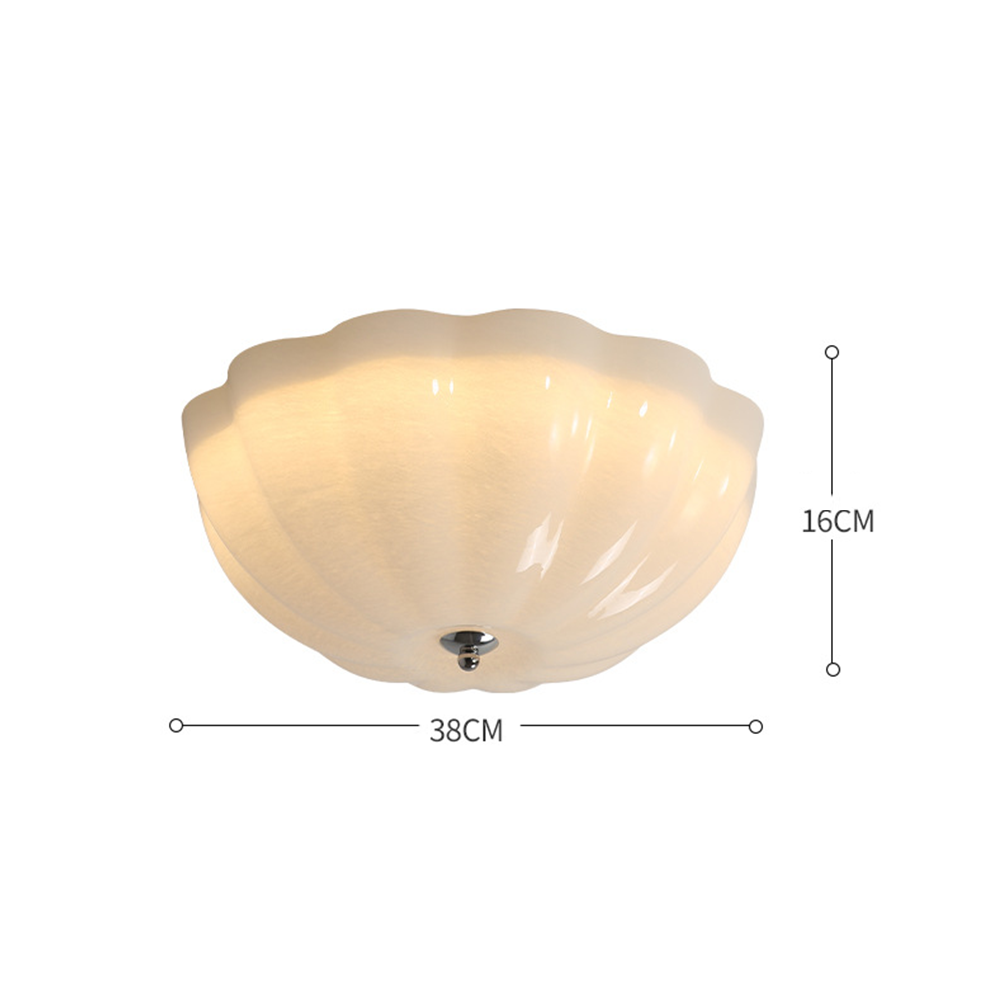 French Bedroom White Ceiling Lamp -Homdiy