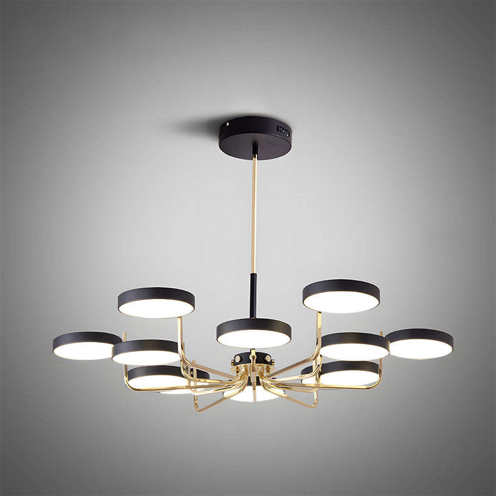 Nordic Iron LED Ceiling Light for Living Room