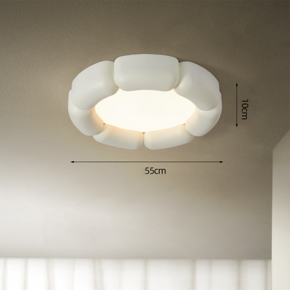 Nordic Cream Style Modern Minimalist French Ceiling Lamp -Homdiy