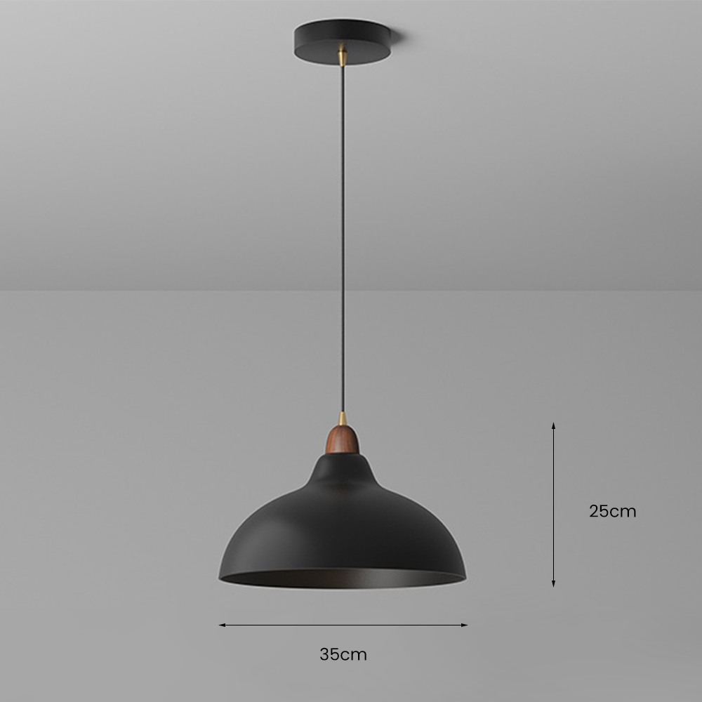 Nordic Minimalist Decor Black & White Kitchen Pendant Light -Homdiy
