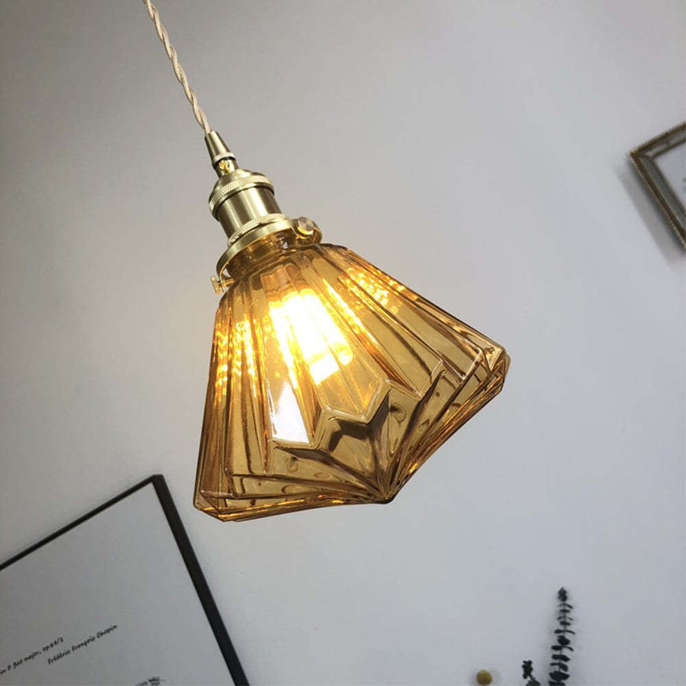 Nordic Diamond Shape Designer Pendant Light -Homdiy