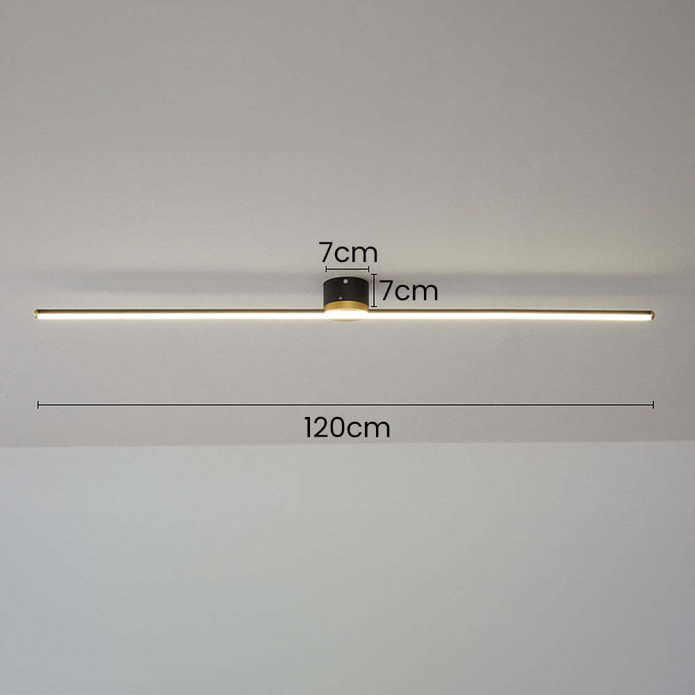 Modern LED Simple Long Strip Ceiling Lamp For Living Room -Homdiy