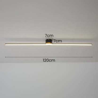 Modern LED Simple Long Strip Ceiling Lamp For Living Room -Homdiy
