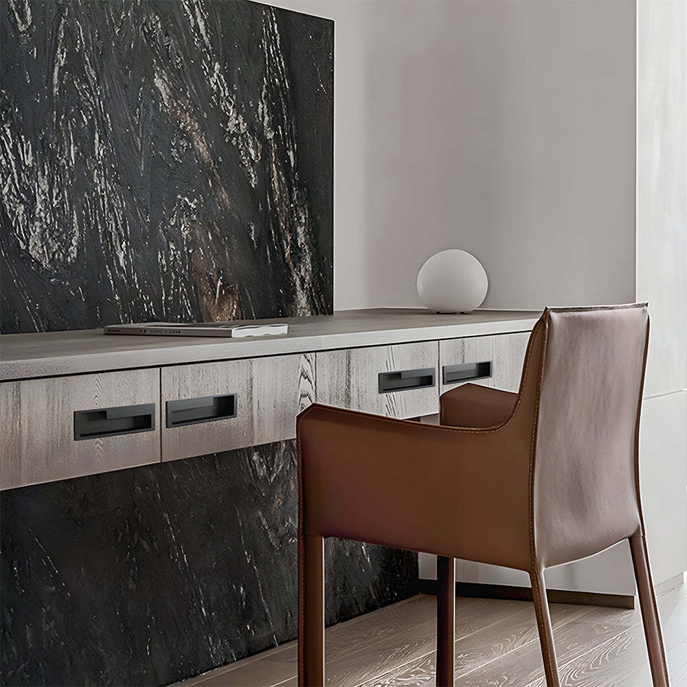 Left Right Hidden Slotted Recessed Handles