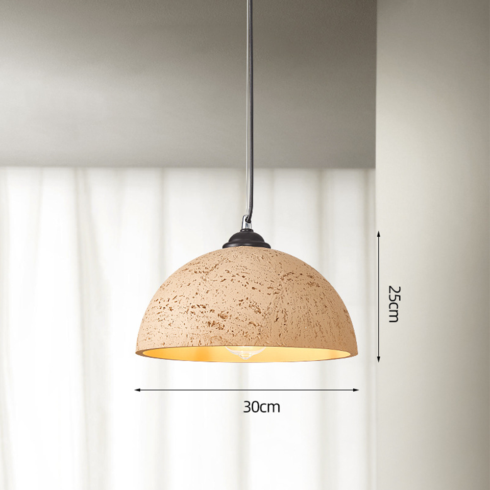 Morphe Dome Wabi Sabi Pendant Light -Homdiy