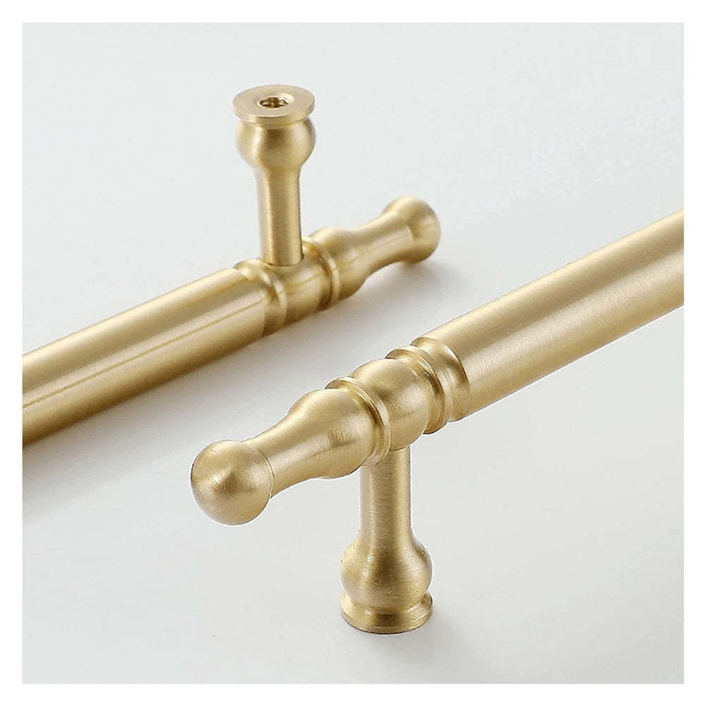 Antique Gold Door Handles Vintage Kitchen Cabinet Pulls -Homdiy