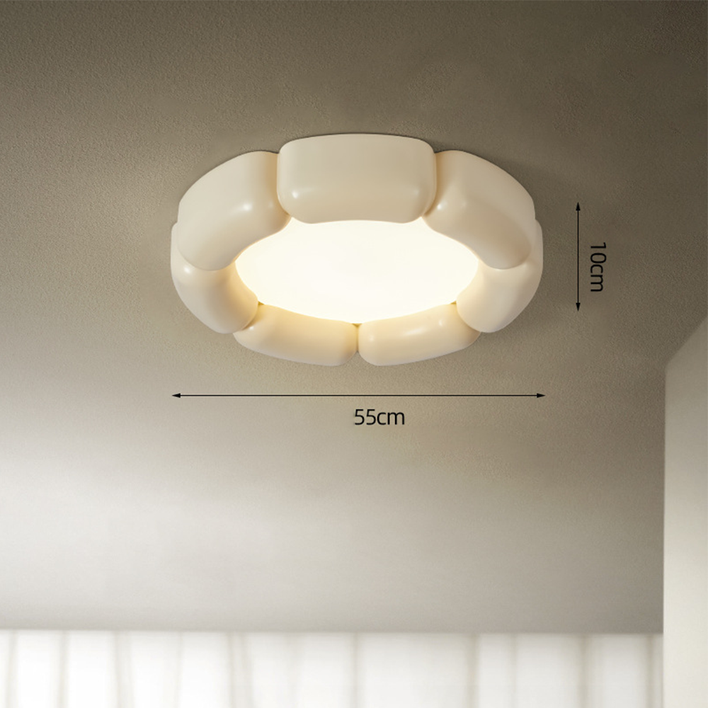 Nordic Cream Style Modern Minimalist French Ceiling Lamp -Homdiy