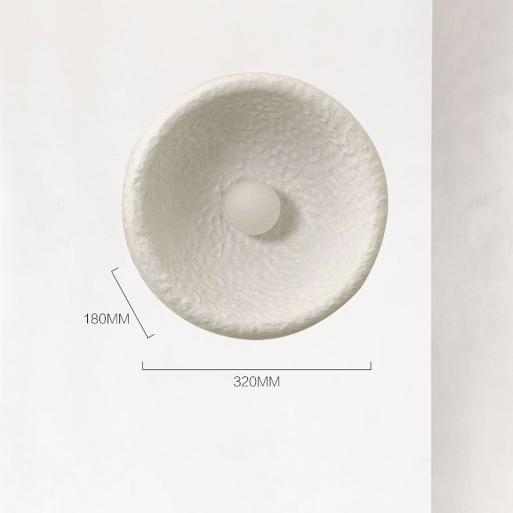 Modern Resin Drum Wall Lamp -Homdiy