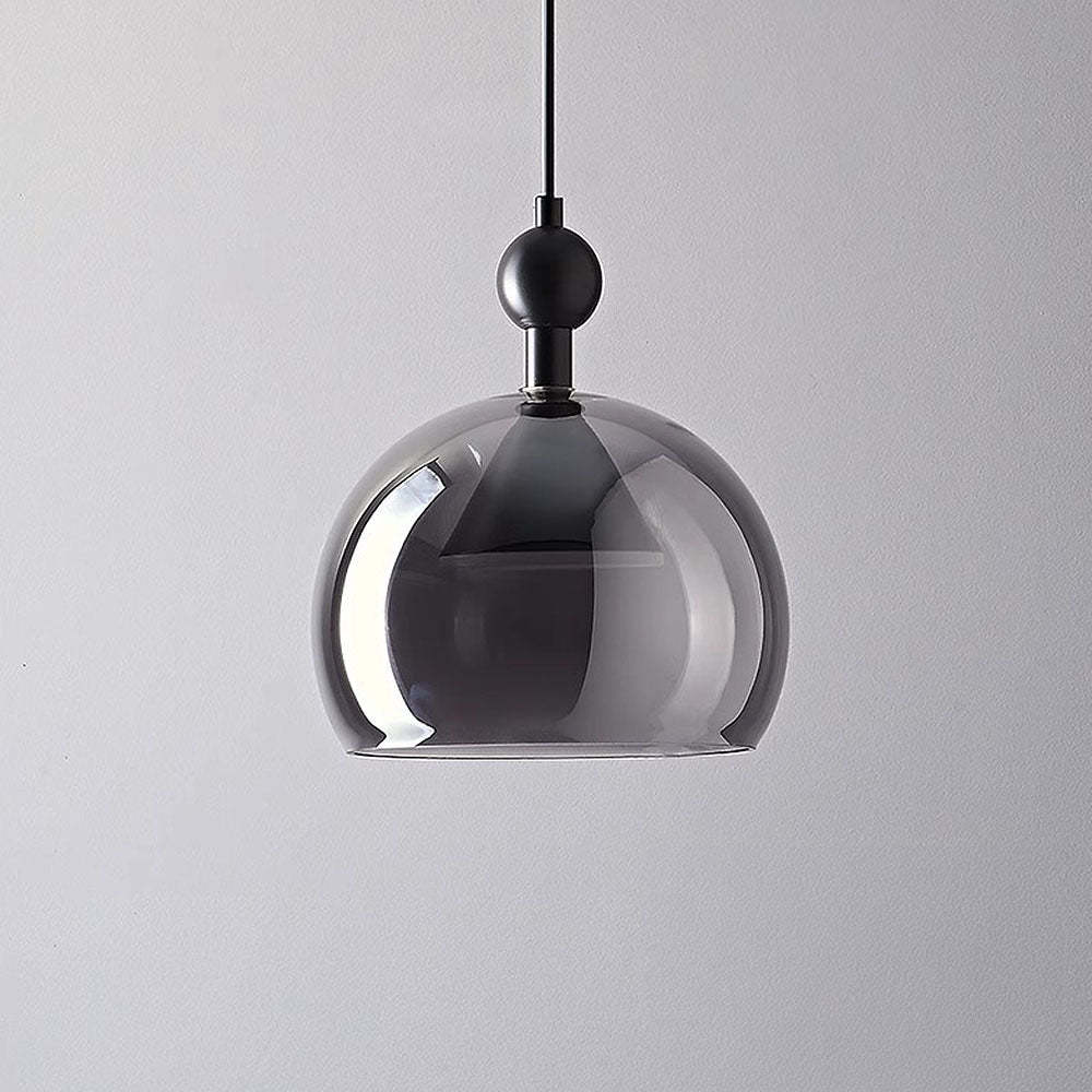Nordic Black Glass LED Kitchen Island Pendant Light -Homdiy
