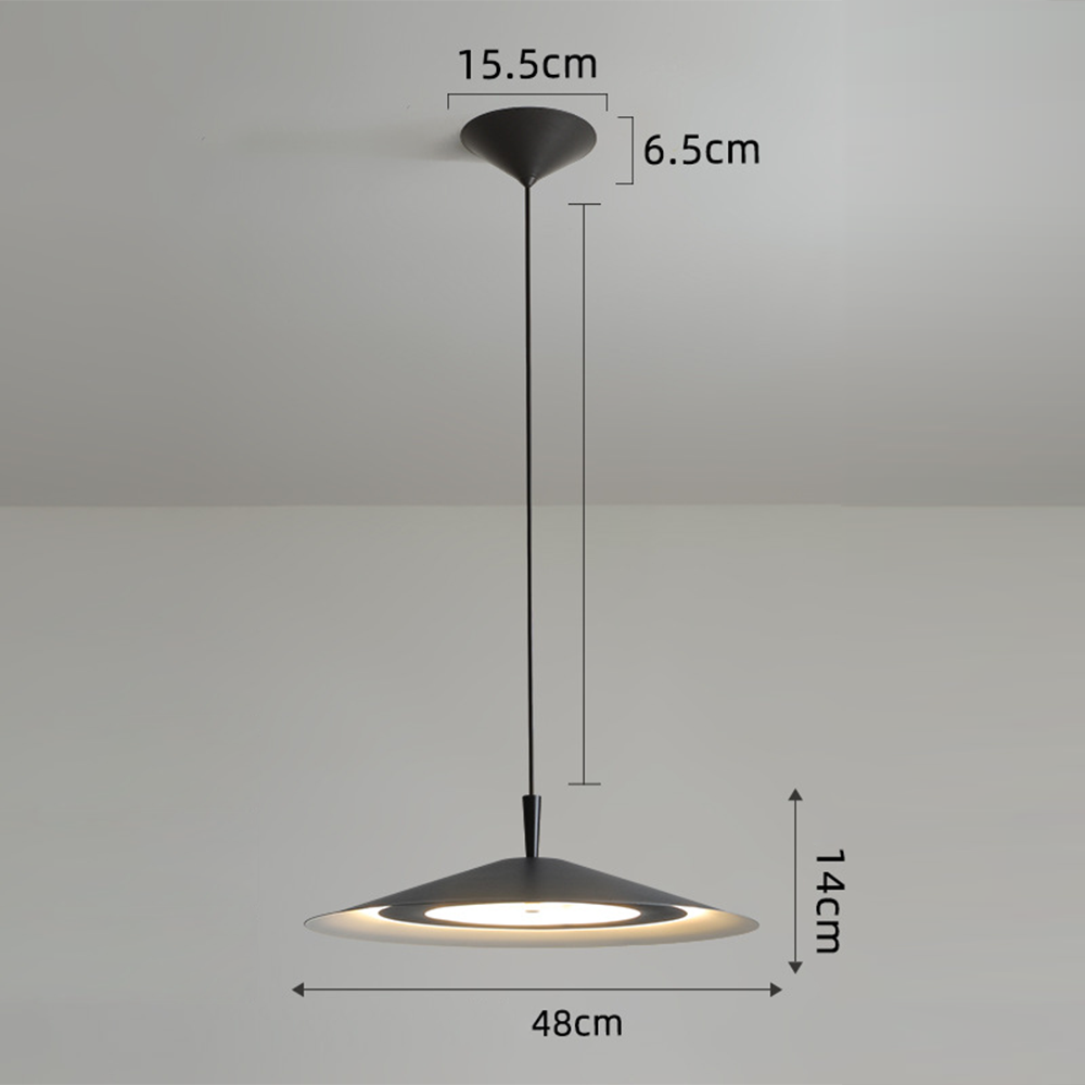 Minimalist Flying Saucer Dining Room Pendant Light -Homdiy