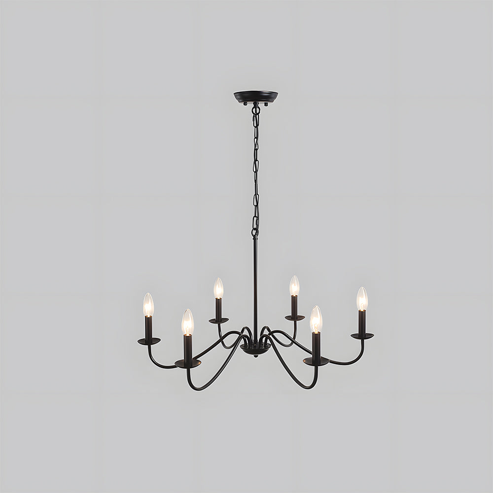 Simple Modern Iron Bedroom Pendant Lights