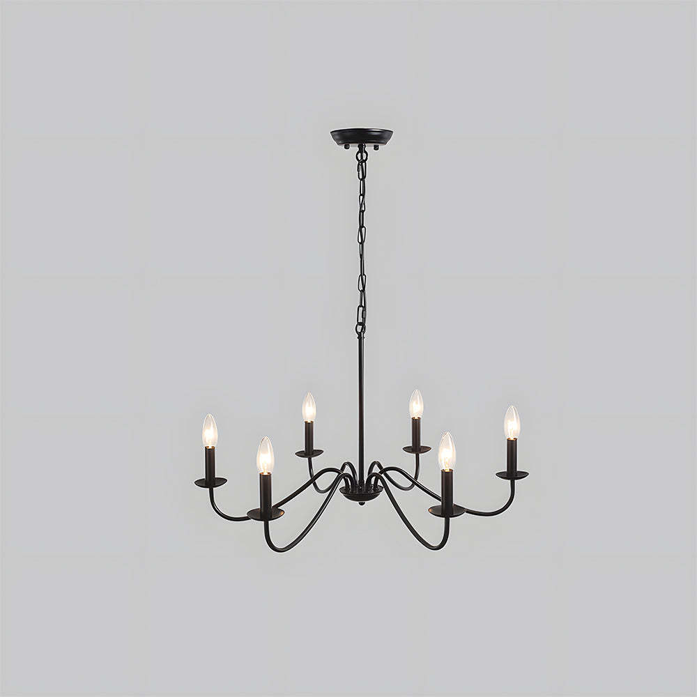 Simple Modern Iron Bedroom Pendant Lights