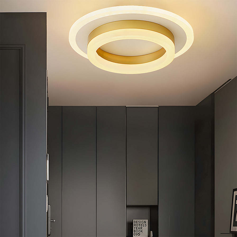 Mini Art Deco Hallway LED Ceiling Lamp