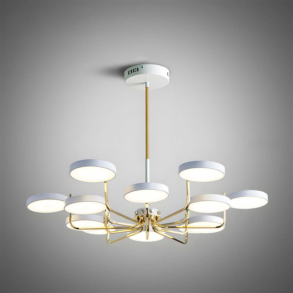Nordic Iron LED Ceiling Light for Living Room
