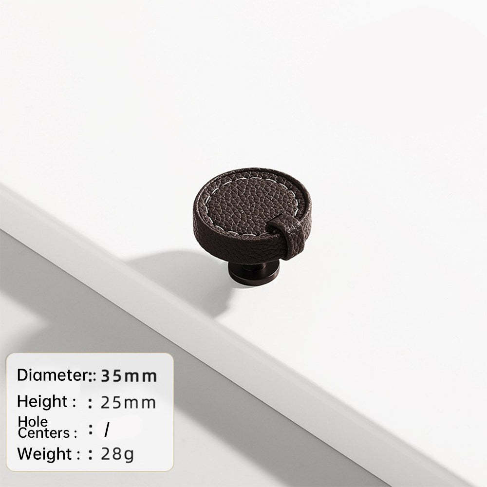 Modern Leather Kitchen Cabinet Handles -Homdiy