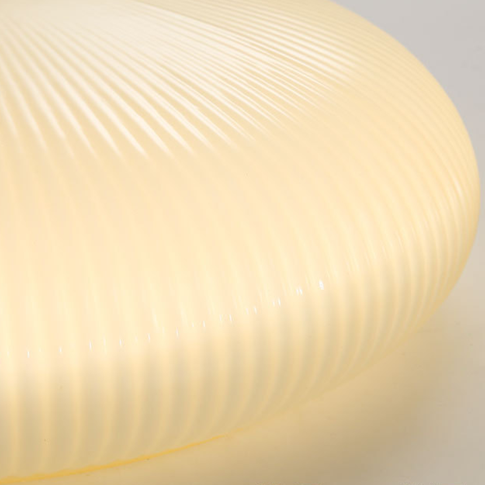 Modern Cream Glass Ceiling Light -Homdiy