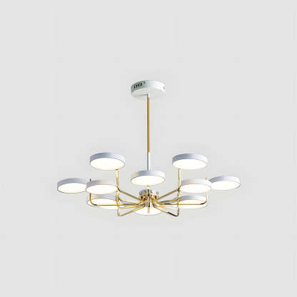 Nordic Iron LED Ceiling Light for Living Room