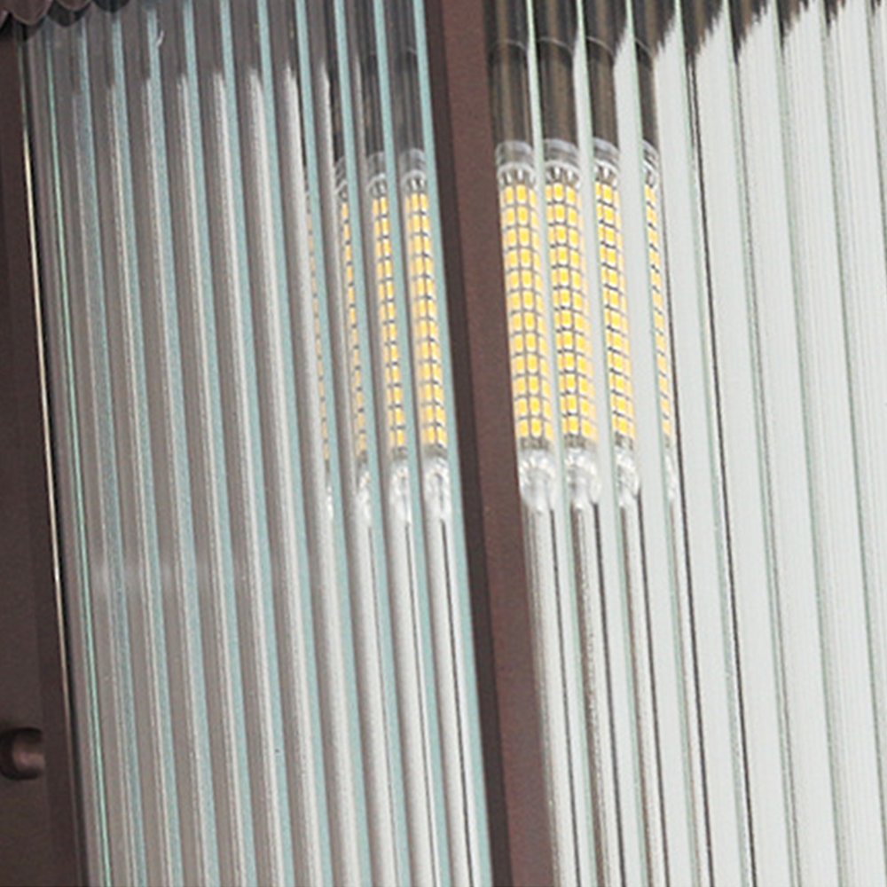 Retro Rectangular Outdoor Wall Light -Homdiy