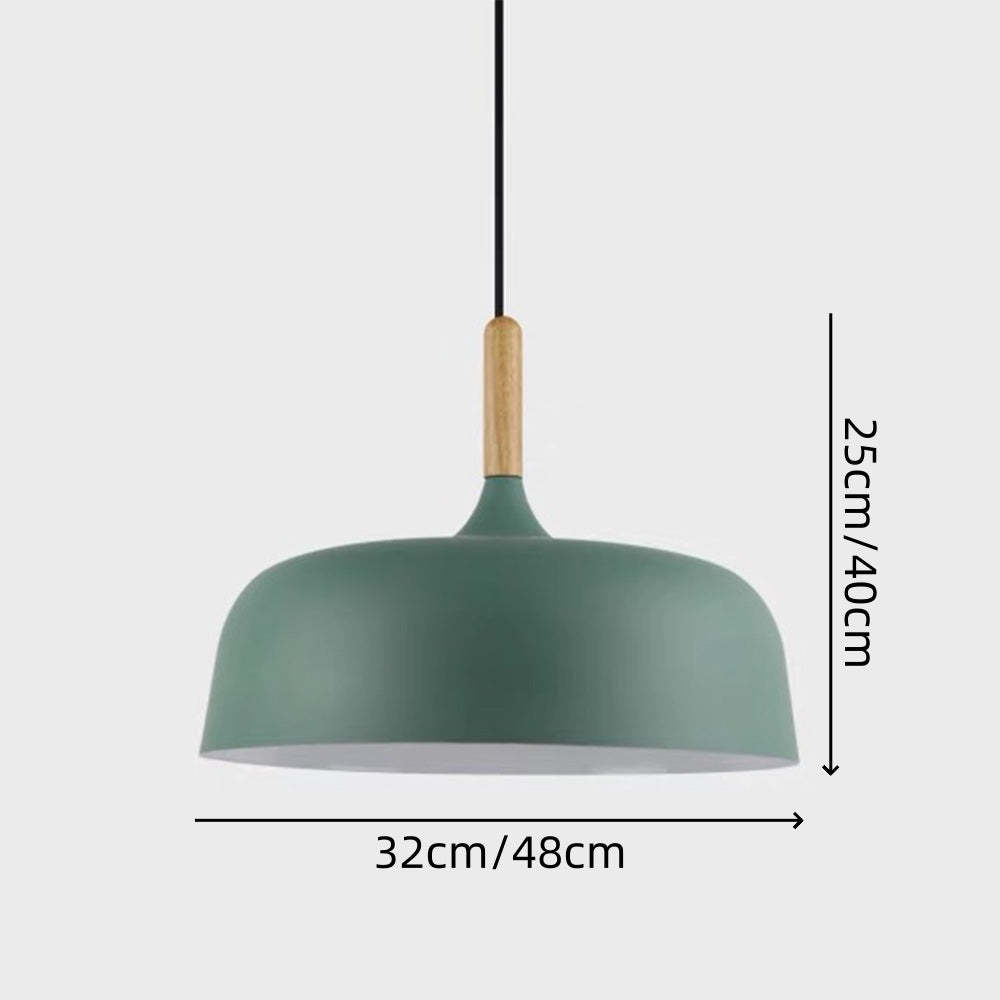 Nordic Stained Cream Small Pendant Lights -Homdiy
