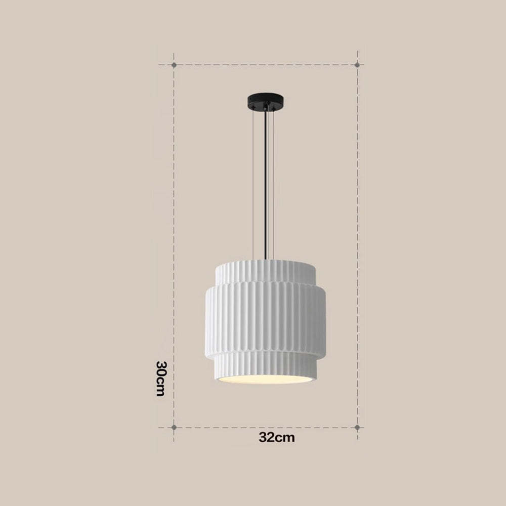 Wabi Sabi Modern Simple Cream Dining Room Pendant Light -Homdiy