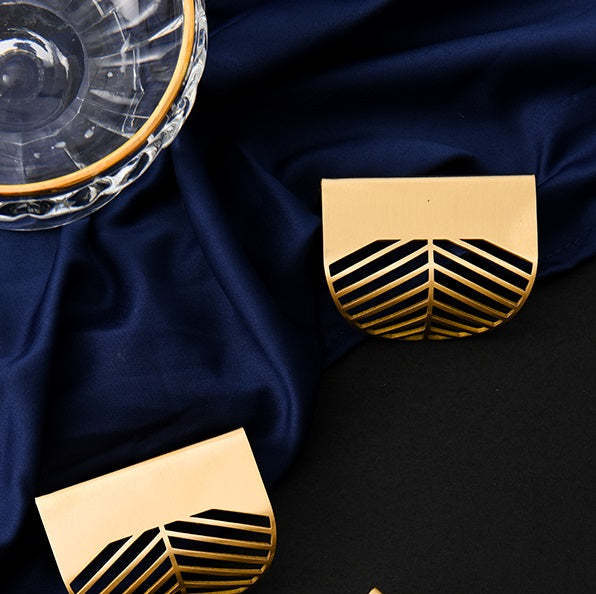 Gold Leaf Brass Cabinet Wardrobe Pulls Drawer Knobs -Homdiy