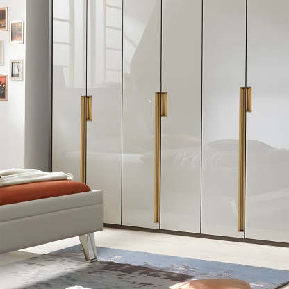 Contemporary Aluminum Alloy Finger Edge Pulls