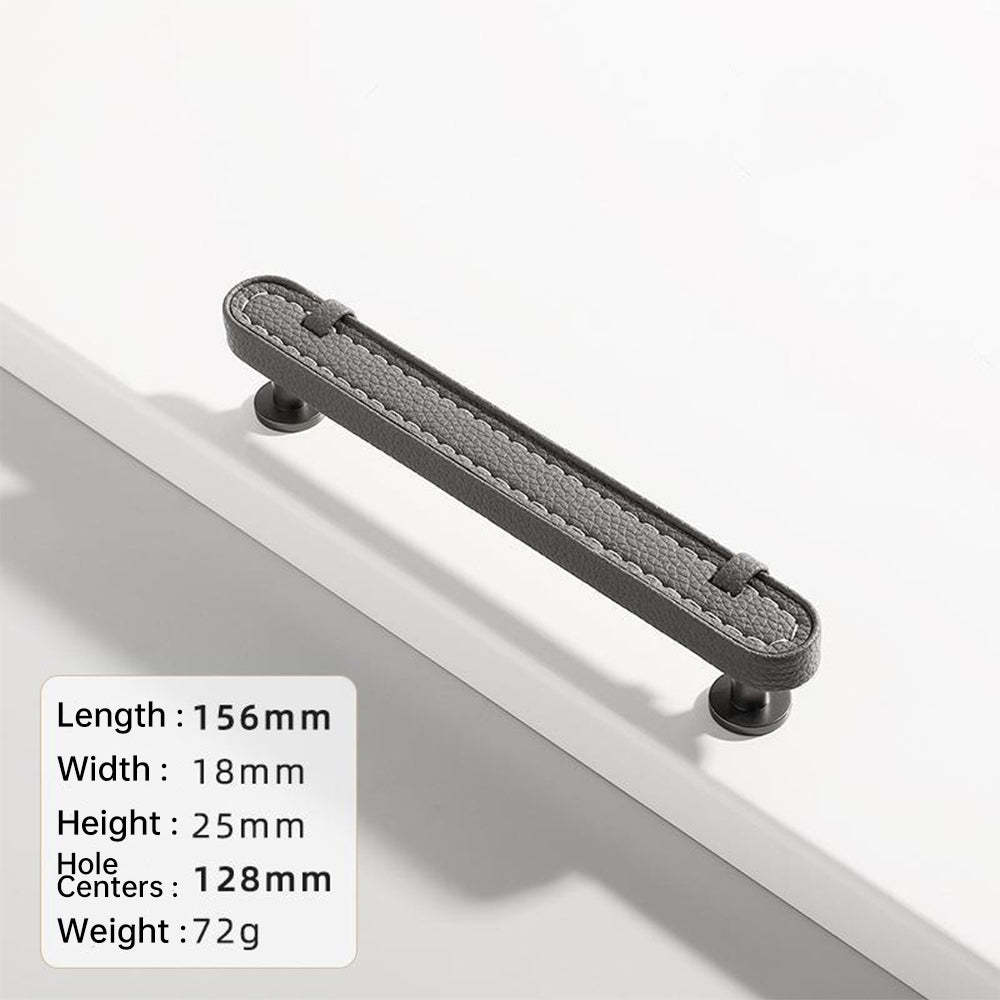 Modern Leather Kitchen Cabinet Handles -Homdiy