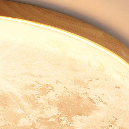 Creative Round Moon LED Ceiling Light