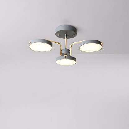 Nordic Iron LED Ceiling Light for Living Room