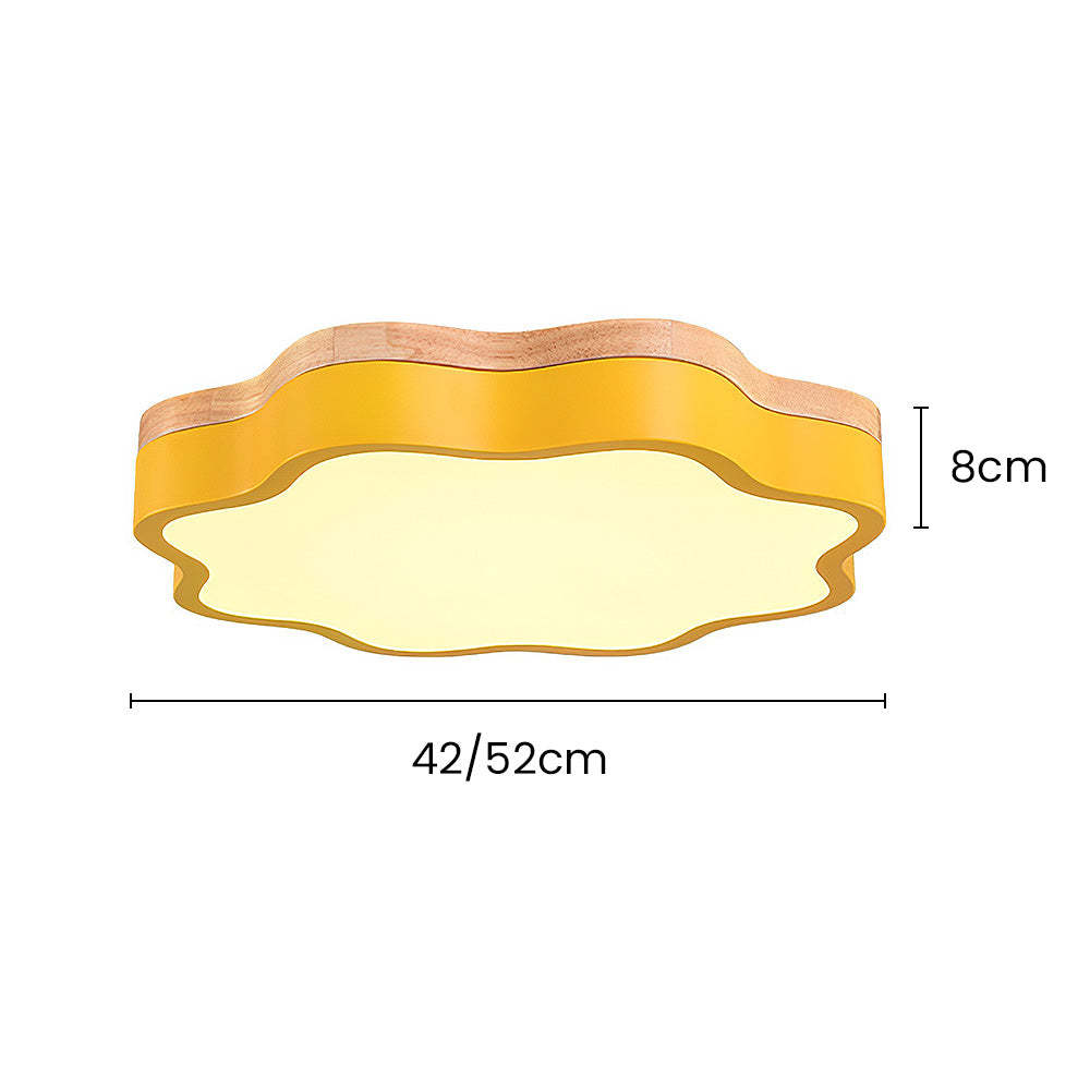 Creative Acrylic Polygon LED Ceiling Light For Bedroom -Homdiy