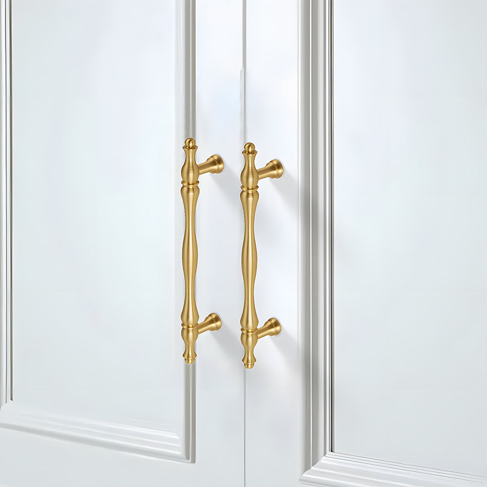 Vintage Brass Furniture Cabinet Handle And Knobs