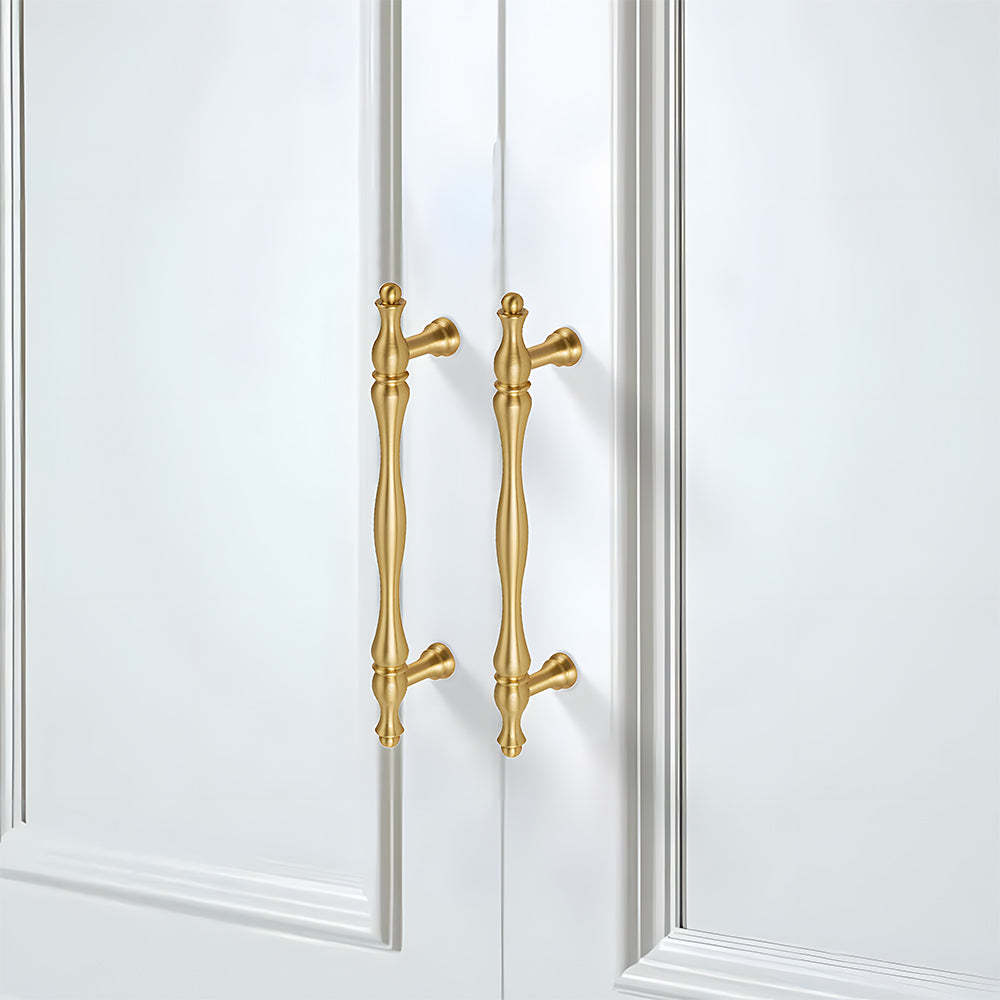 Vintage Brass Furniture Cabinet Handle And Knobs