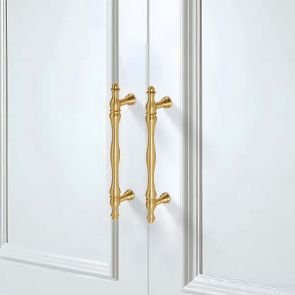 Vintage Brass Furniture Cabinet Handle And Knobs