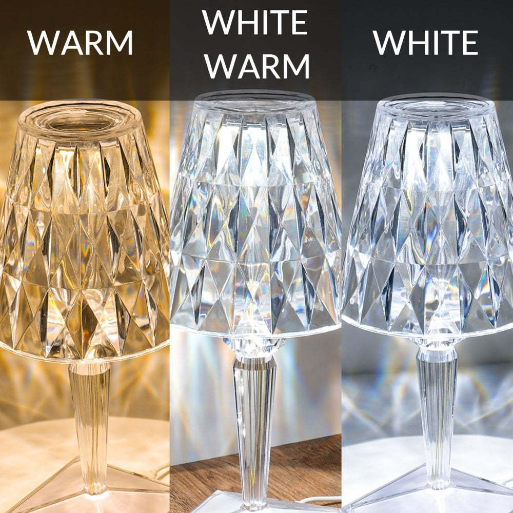 Modern Acrylic Clear Table Lamp For Deocr -Homdiy