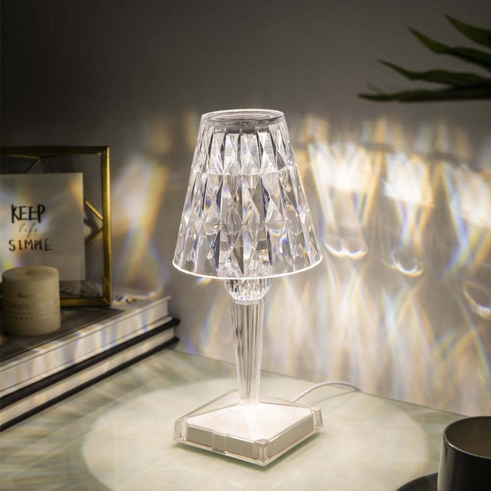 Modern Acrylic Clear Table Lamp For Deocr -Homdiy