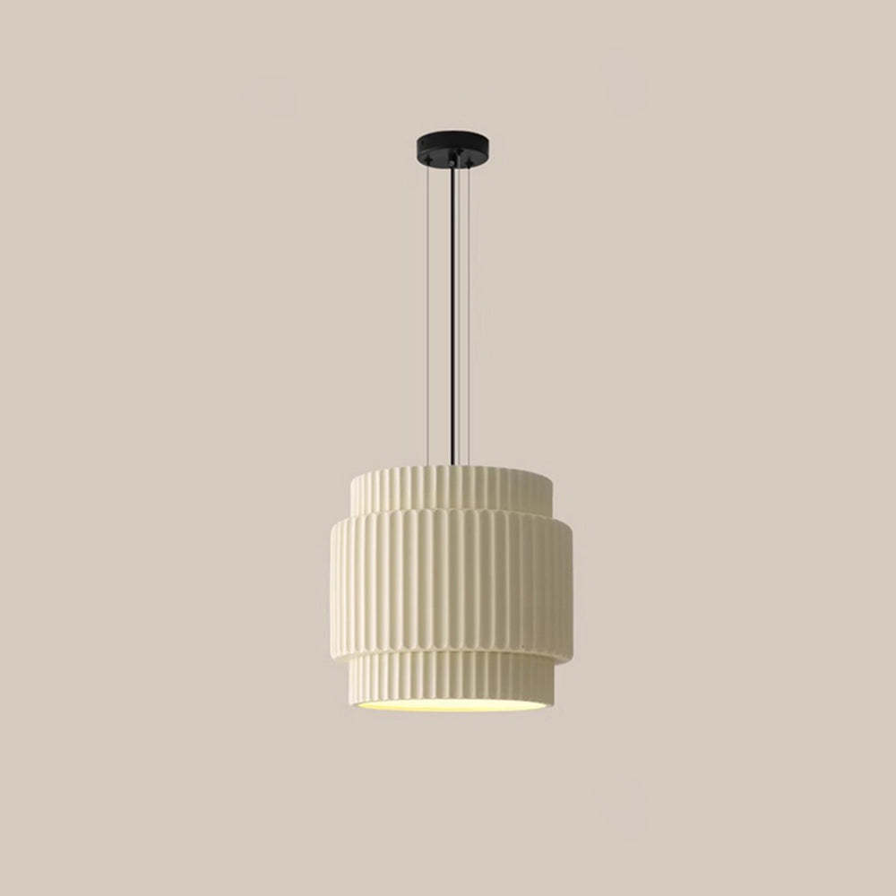 Wabi Sabi Modern Simple Cream Dining Room Pendant Light -Homdiy
