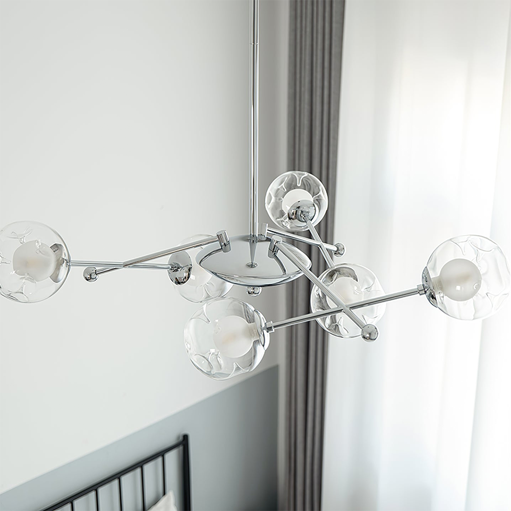 Nordic Bauhaus Sputnik Chandelier -Homdiy