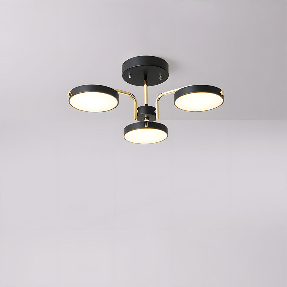 Nordic Iron LED Ceiling Light for Living Room