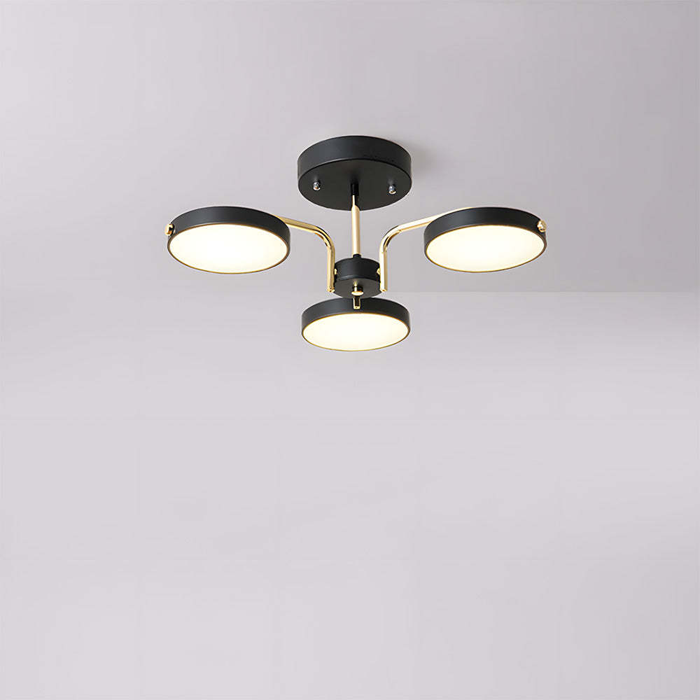 Nordic Iron LED Ceiling Light for Living Room