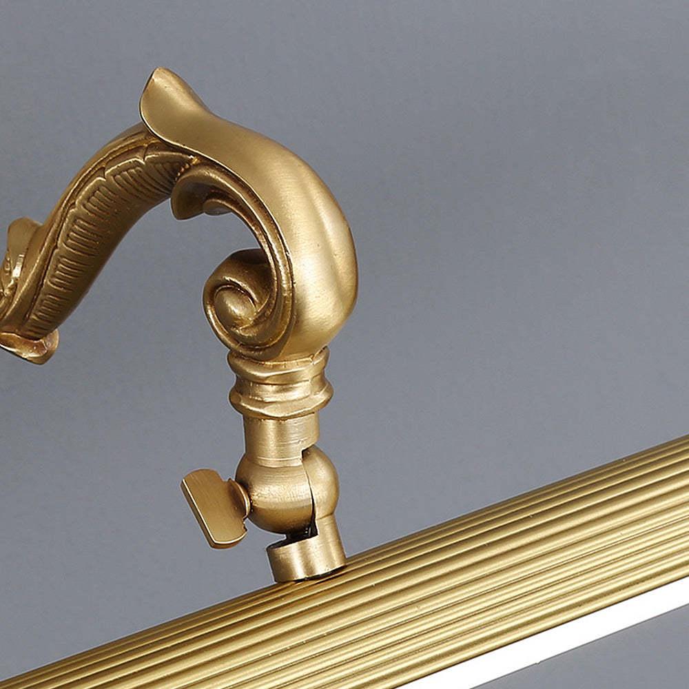 Vintage Design Gold Metal Bathroom Vanity Wall Light -Homdiy