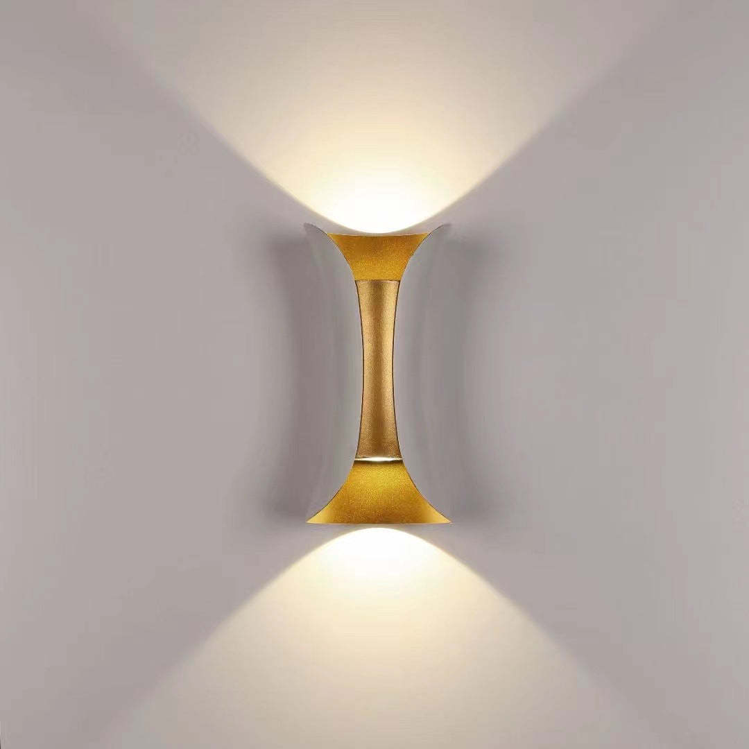 Waterproof Art Decor LED Outdoor Wall Sconce Light