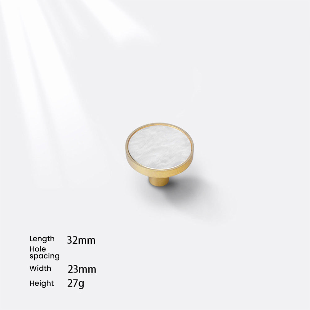 Luxury Natural Shell Cabinet Handles