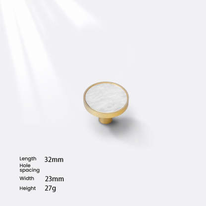 Luxury Natural Shell Cabinet Handles