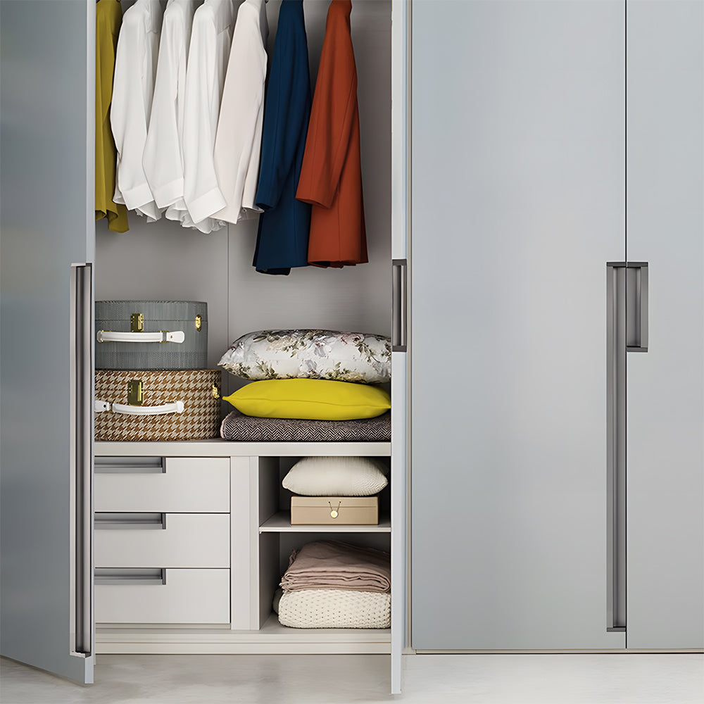 Contemporary Aluminum Alloy Finger Edge Pulls