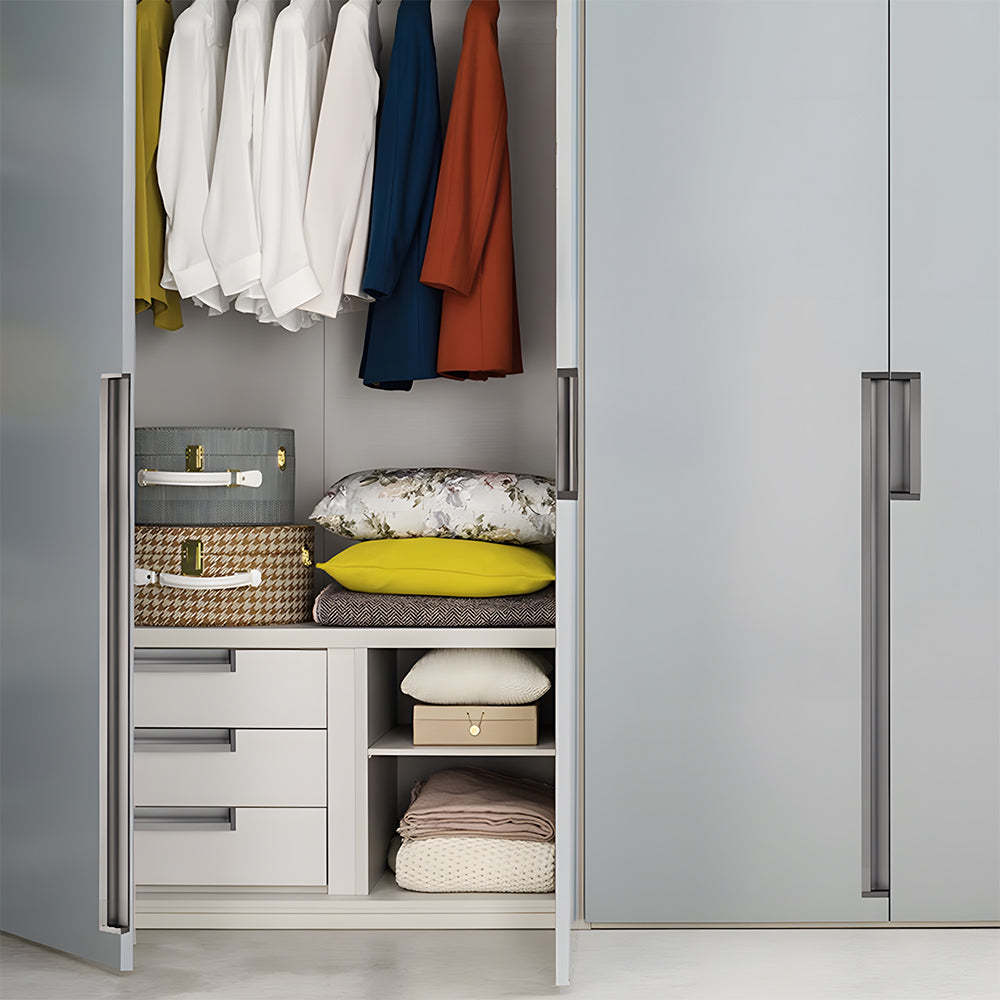 Contemporary Aluminum Alloy Finger Edge Pulls